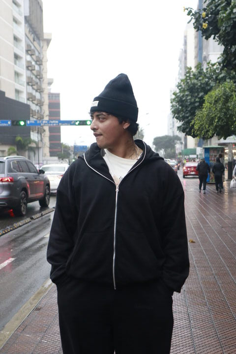 HOODIE BALACLAVA "QUIET STREET"