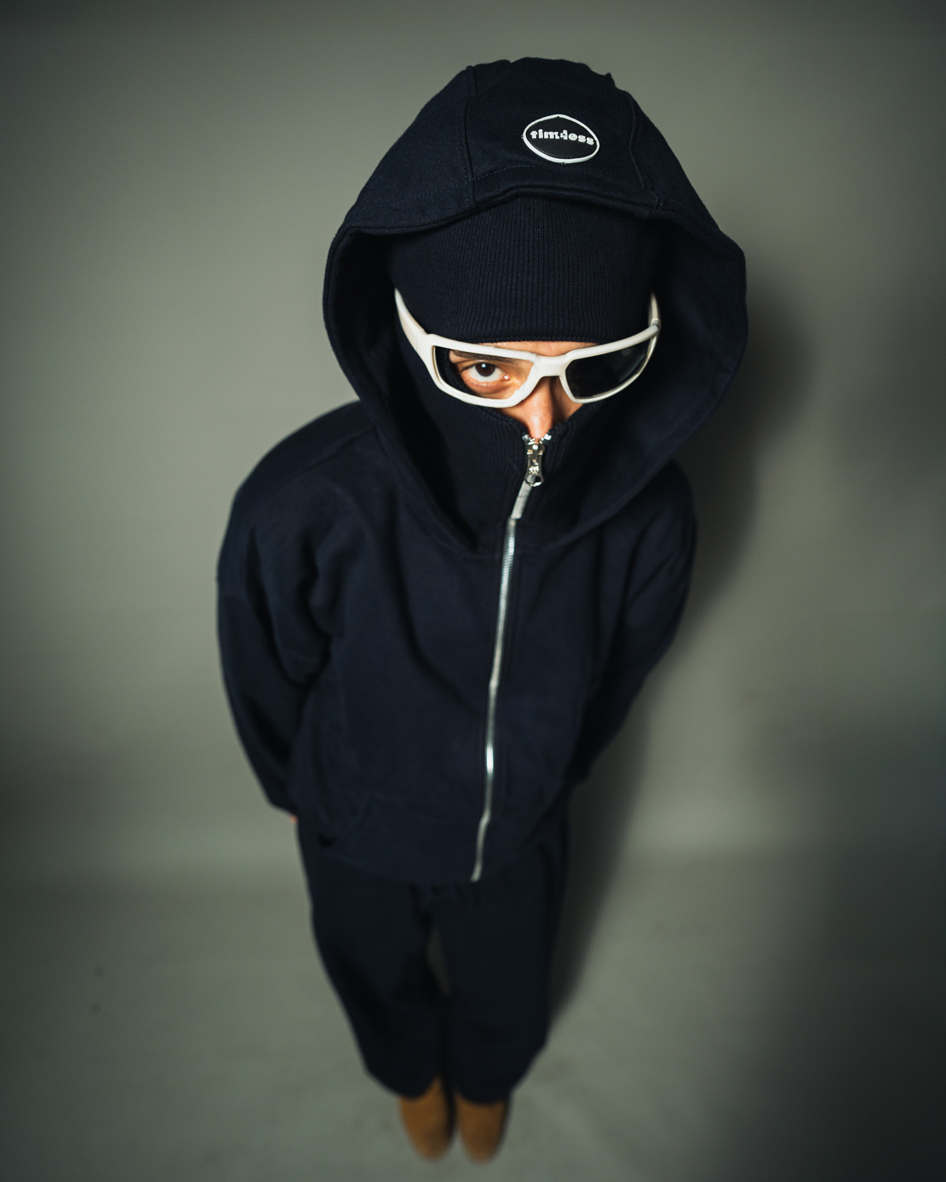 HOODIE BALACLAVA AZUL MARINO